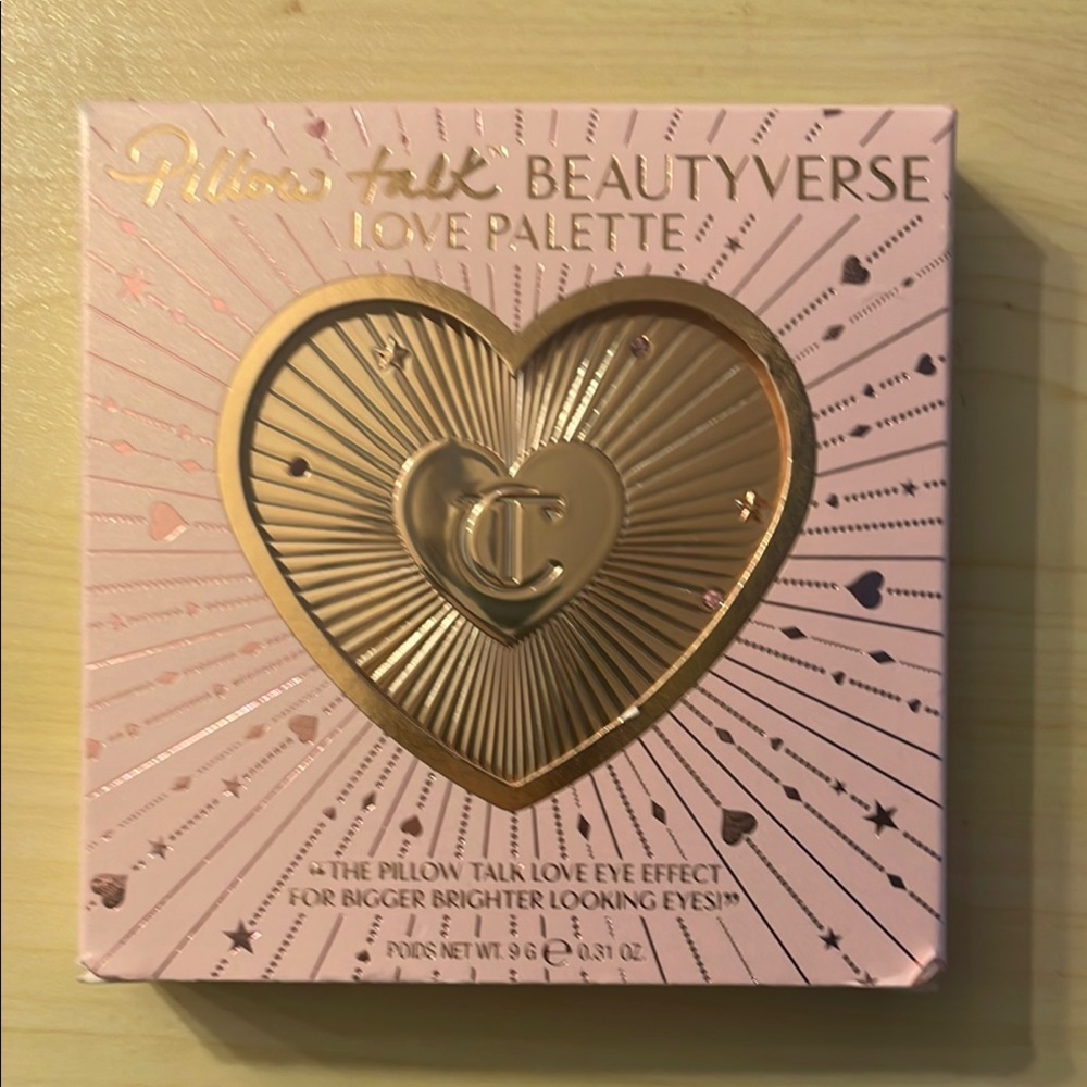 Pink Heart Eyeshadow Palette